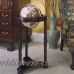 Three Posts Bronze Metallic World Globe THPS8550